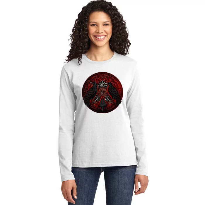 Scandinavian Odin R.A.V.E.N.S Ladies Long Sleeve Shirt