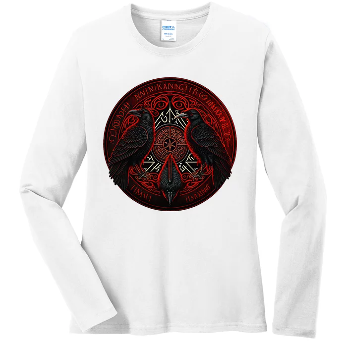 Scandinavian Odin R.A.V.E.N.S Ladies Long Sleeve Shirt