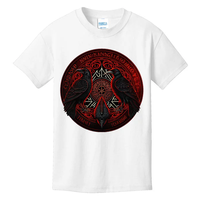 Scandinavian Odin R.A.V.E.N.S Kids T-Shirt