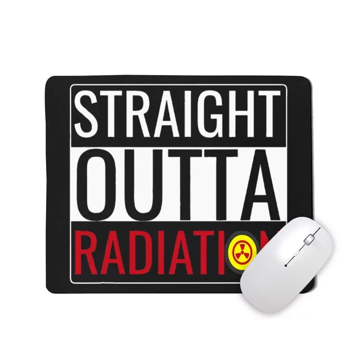 Straight Outta Radiation Chemotherapy Survivor Cancer Mousepad