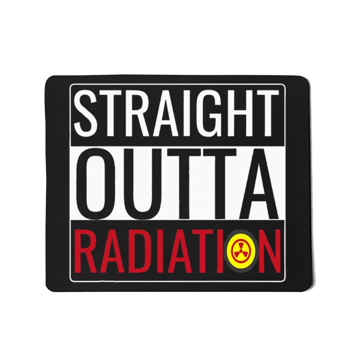 Straight Outta Radiation Chemotherapy Survivor Cancer Mousepad