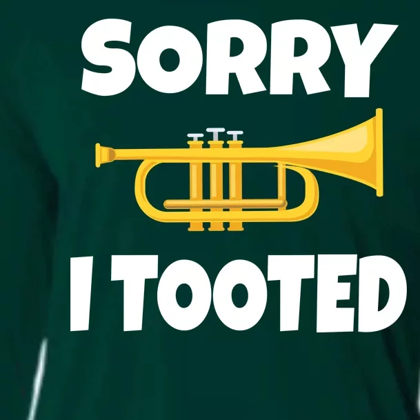 Sorry I Tooted Trumpet Cooling Performance Long Sleeve Crew