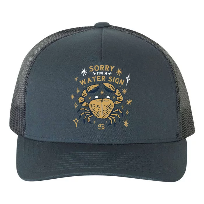 Sorry I'm A Water Sign Zodiac Birthday Yupoong Adult 5-Panel Trucker Hat