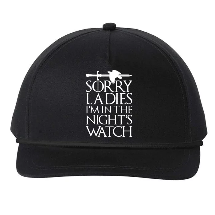 Sorry Ladies I'm In The Night's Watch Snapback Five-Panel Rope Hat