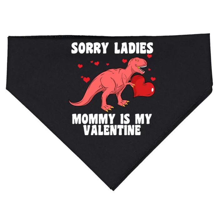 Sorry Ladies Mommy Is My Valentine USA-Made Doggie Bandana