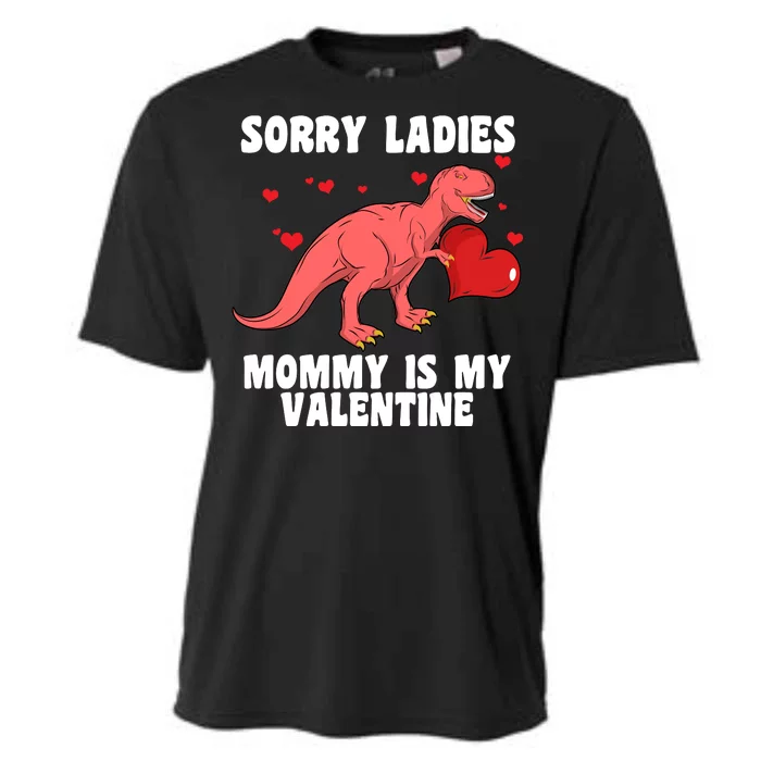 Sorry Ladies Mommy Is My Valentine Cooling Performance Crew T-Shirt