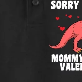 Sorry Ladies Mommy Is My Valentine Dry Zone Grid Performance Polo