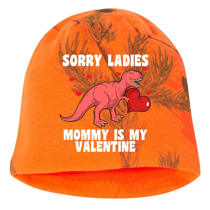 Sorry Ladies Mommy Is My Valentine Kati - Camo Knit Beanie