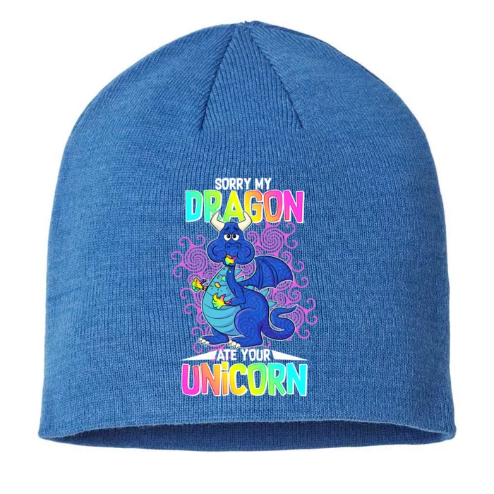 Sorry My Dragon Ate Your Unicorn 8 1/2in Sustainable Knit Beanie