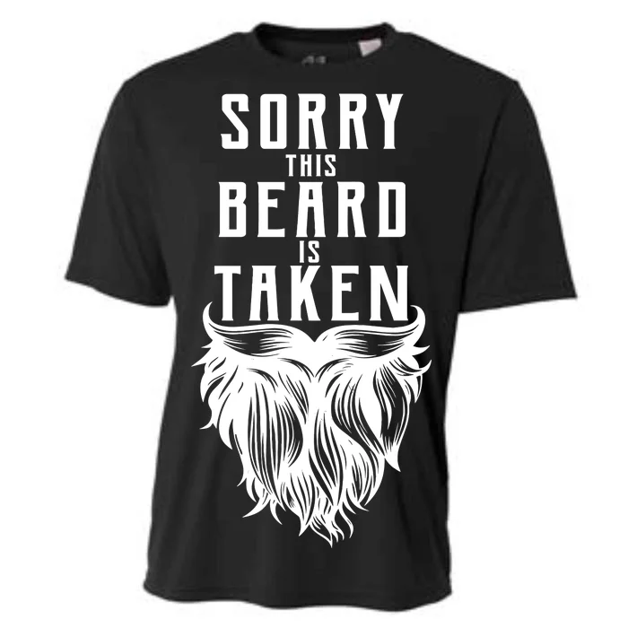 Sorry This Beard Is Taken Relationship Status Cooling Performance Crew T-Shirt