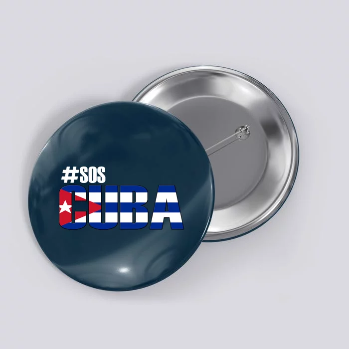 SOS Cuba Button