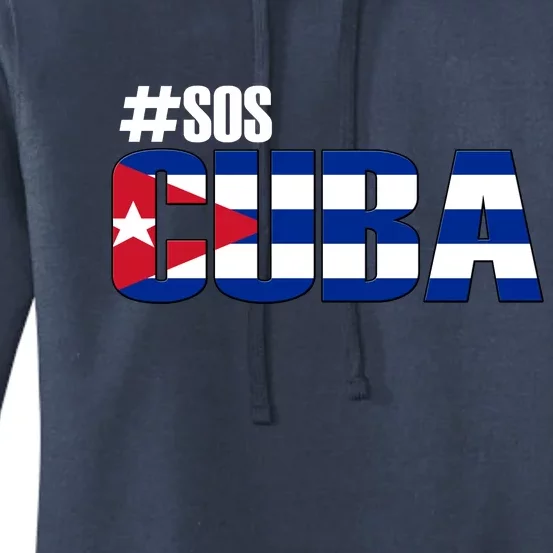 SOS Cuba Women's Pullover Hoodie