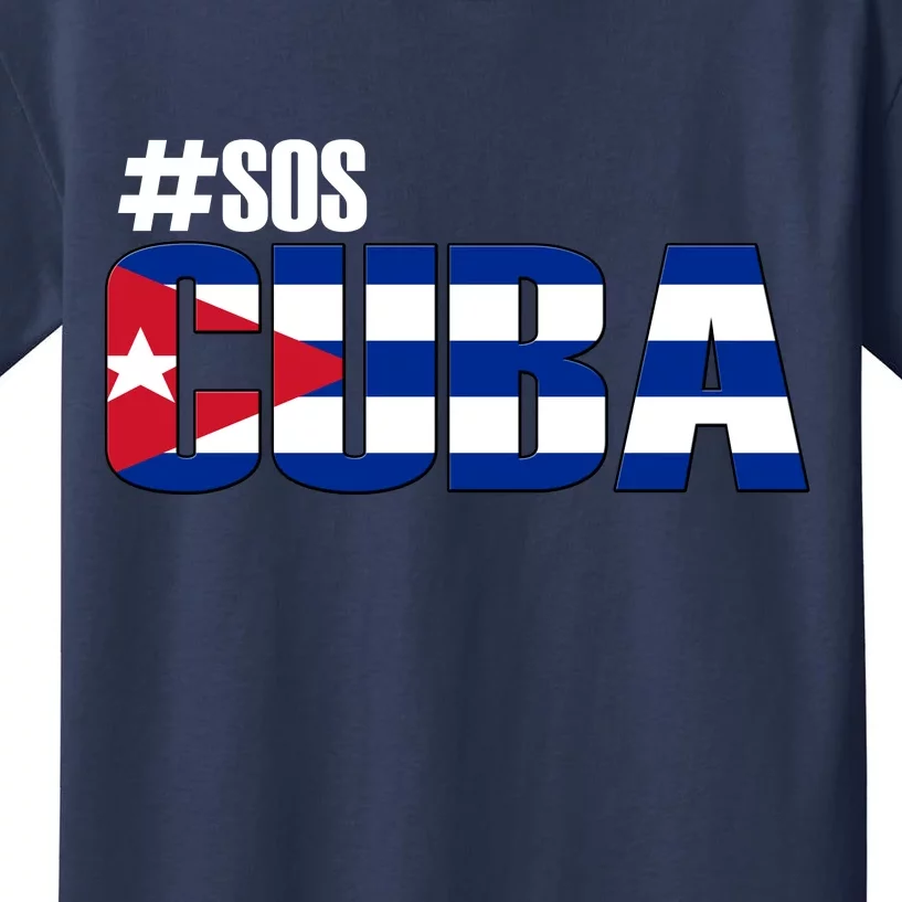 SOS Cuba Kids T-Shirt