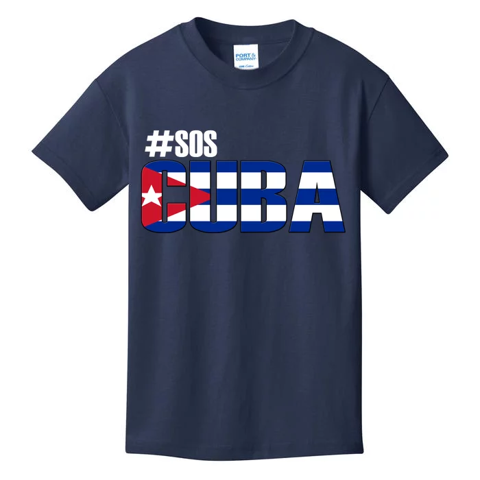 SOS Cuba Kids T-Shirt