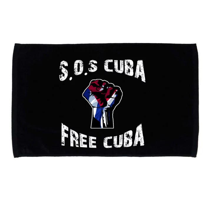 SOS Free Cuba Microfiber Hand Towel