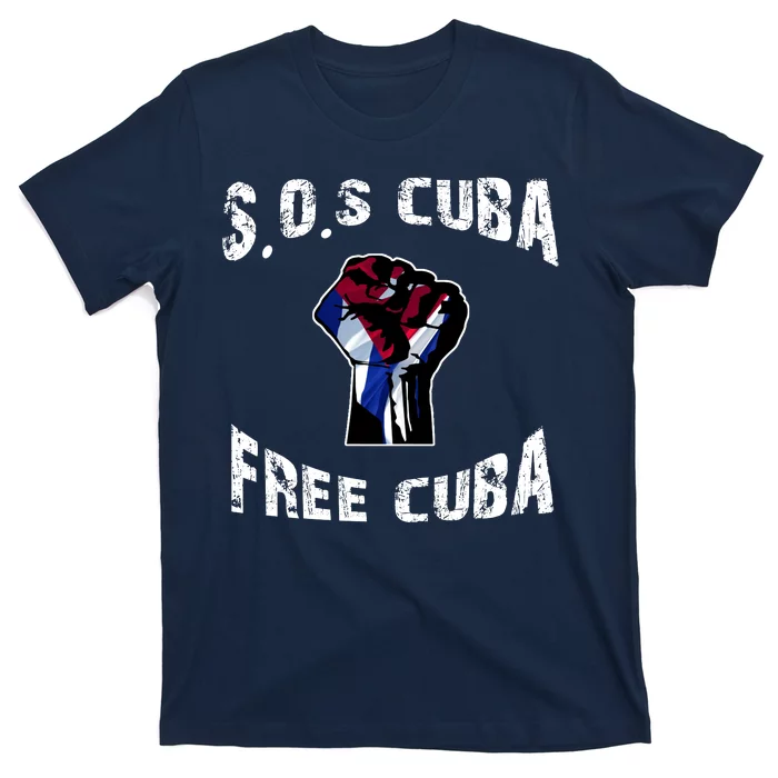 SOS Free Cuba T-Shirt