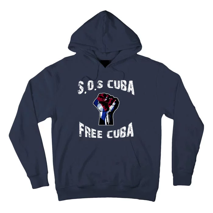 SOS Free Cuba Tall Hoodie