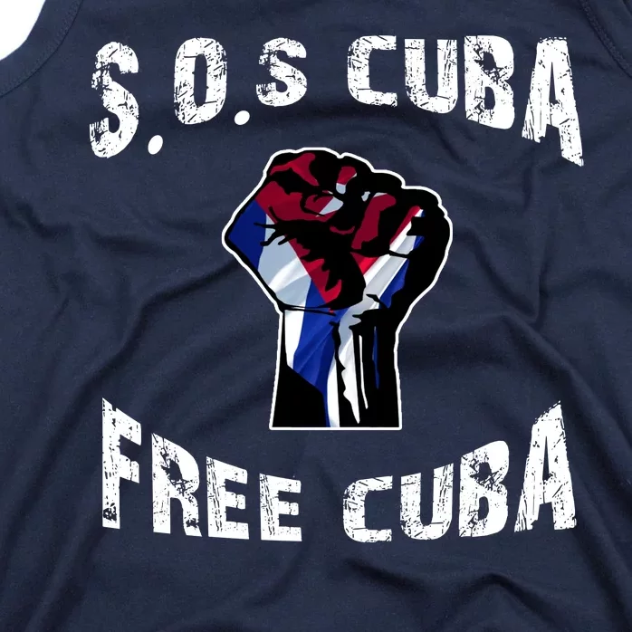 SOS Free Cuba Tank Top