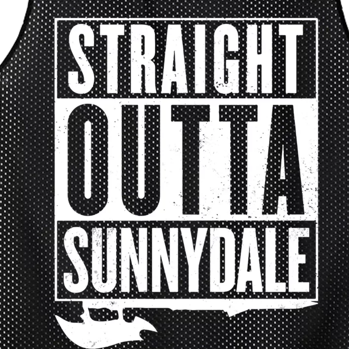 Straight Outta Sunnydale Mesh Reversible Basketball Jersey Tank