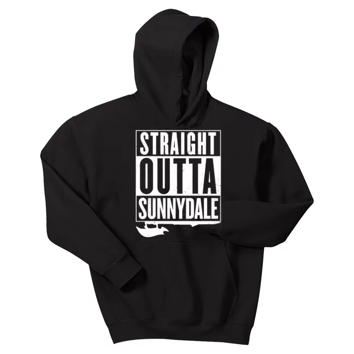 Straight Outta Sunnydale Kids Hoodie