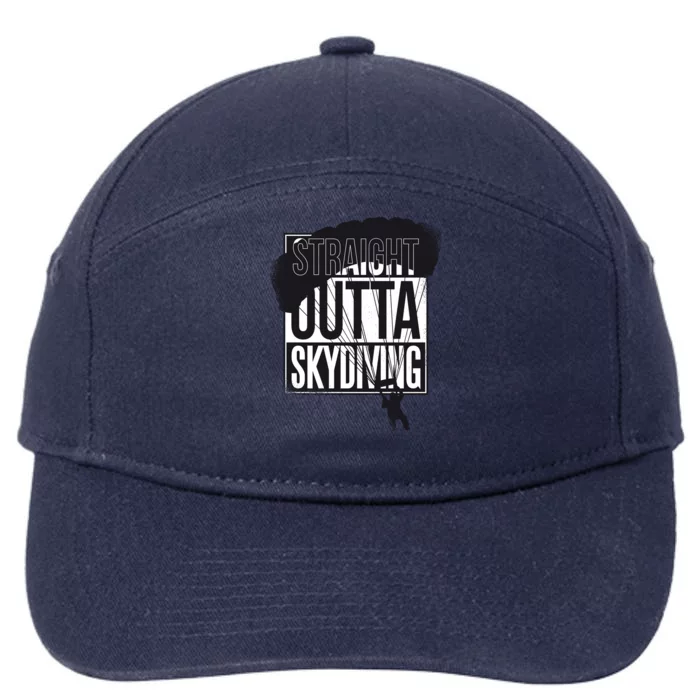 Straight Outta Skydiving 7-Panel Snapback Hat