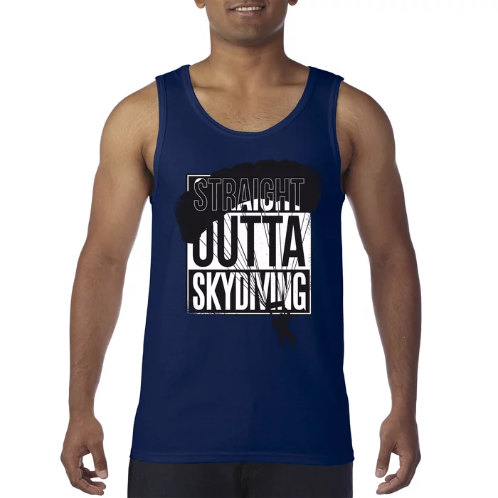 Straight Outta Skydiving Tank Top