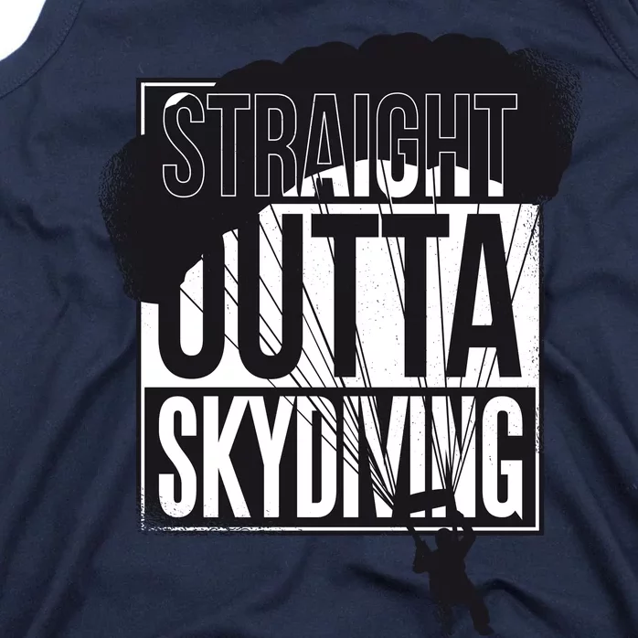 Straight Outta Skydiving Tank Top