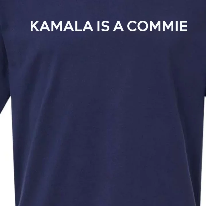 Sensei Of Sartcasm Kamala Is A Commie Sueded Cloud Jersey T-Shirt