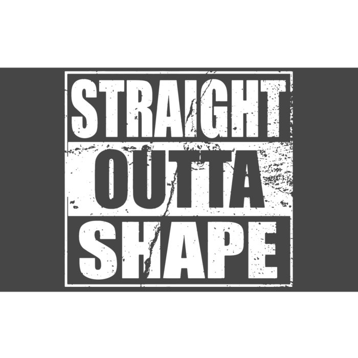 Straight Outta Shape Bumper Sticker