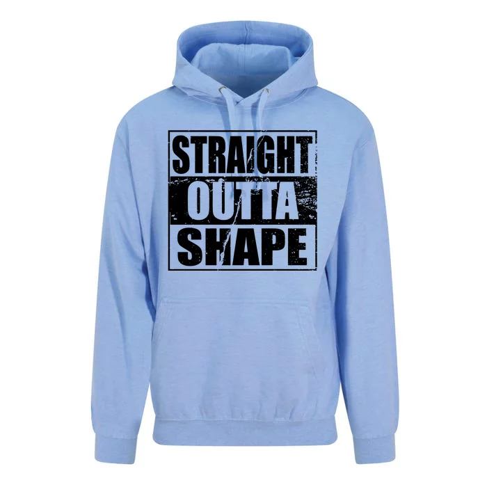 Straight Outta Shape Unisex Surf Hoodie