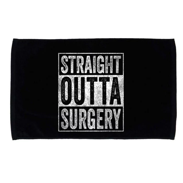 Straight Outta Surgery Microfiber Hand Towel