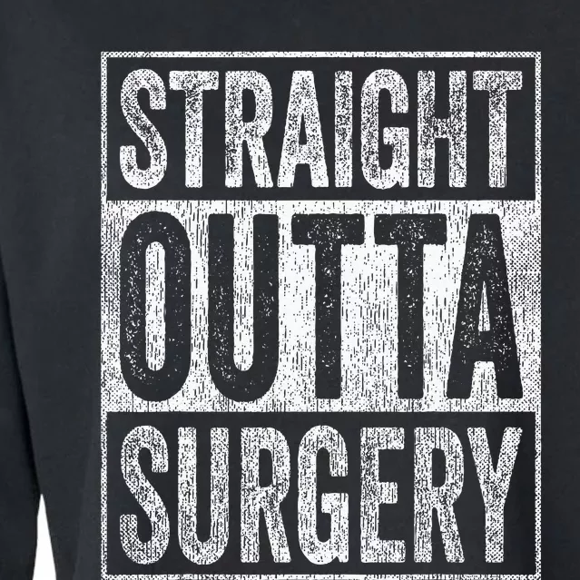 Straight Outta Surgery Cropped Pullover Crew