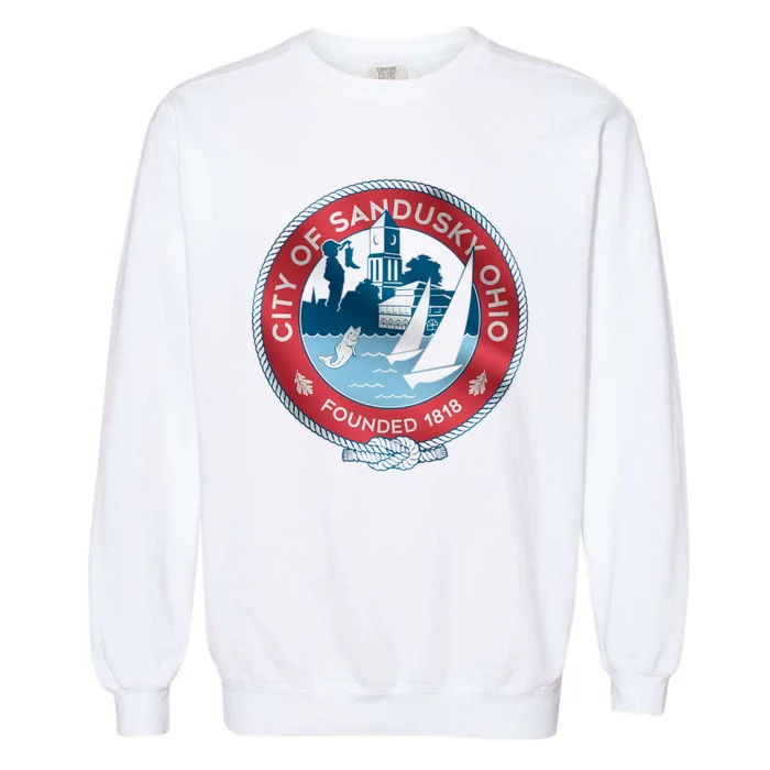 Sandusky Ohio Garment-Dyed Sweatshirt