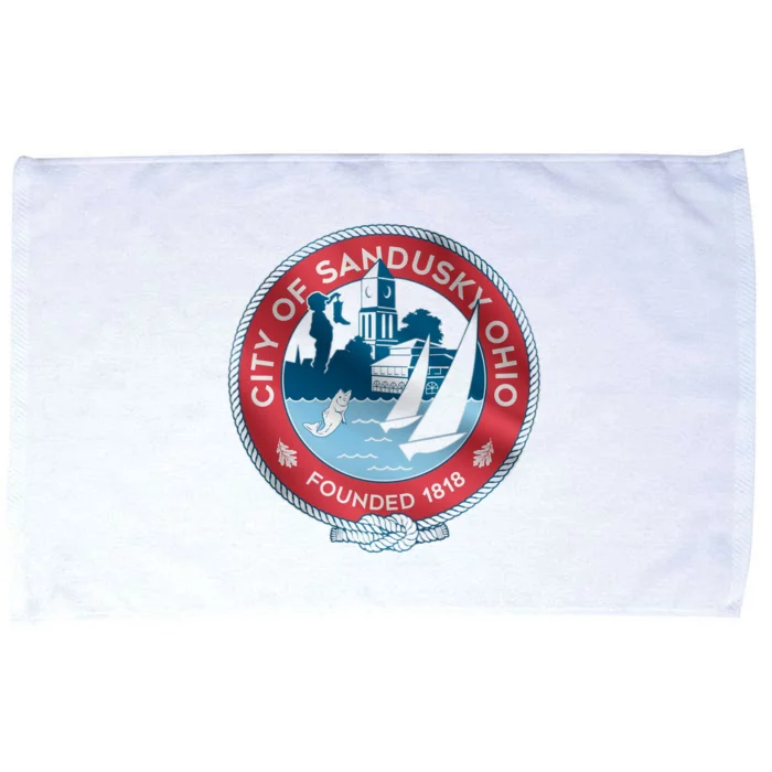 Sandusky Ohio Microfiber Hand Towel