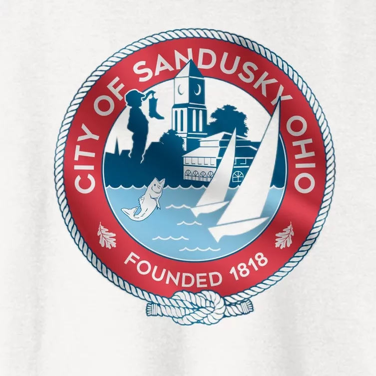 Sandusky Ohio Women's Crop Top Tee