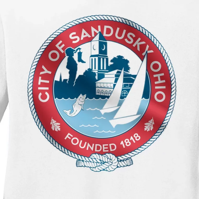 Sandusky Ohio Ladies Long Sleeve Shirt