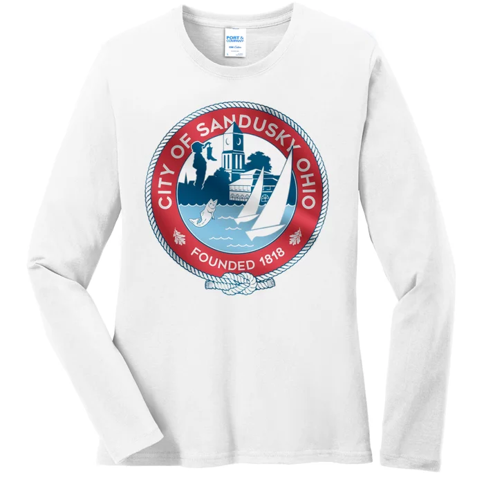 Sandusky Ohio Ladies Long Sleeve Shirt