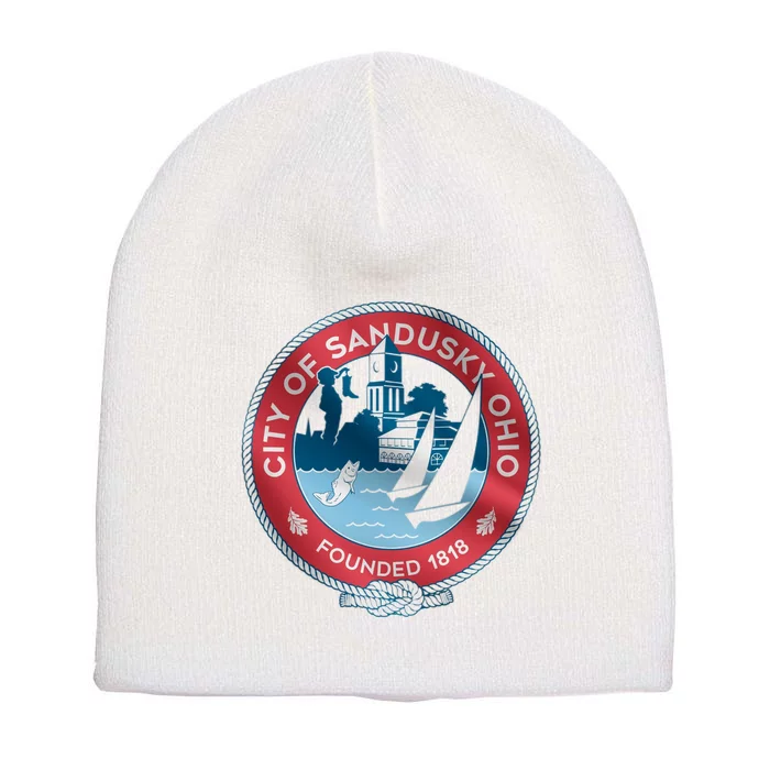 Sandusky Ohio Short Acrylic Beanie