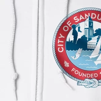 Sandusky Ohio Full Zip Hoodie