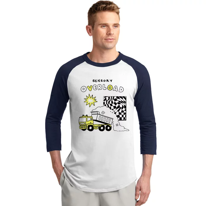 Sensory Overload Baseball Sleeve Shirt