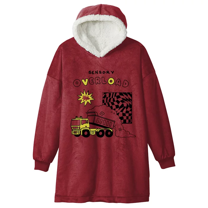 Sensory Overload Hooded Wearable Blanket