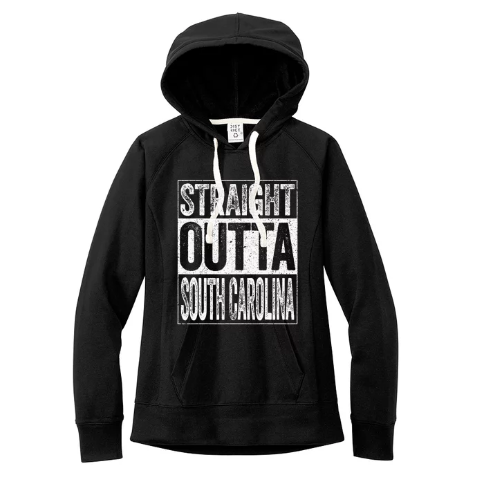 Straight Outta South Carolina Sc State Women's Fleece Hoodie