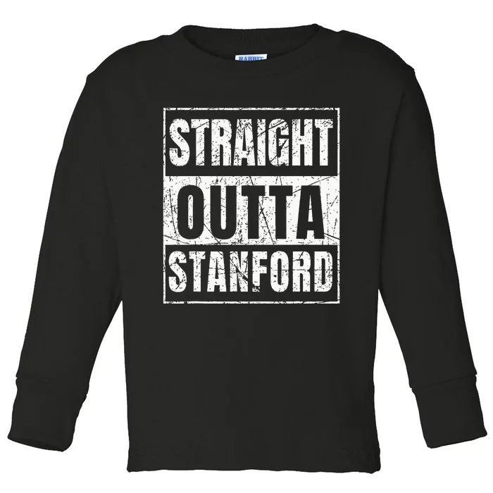 Straight Outta S.T.A.N.F.O.R.D Toddler Long Sleeve Shirt