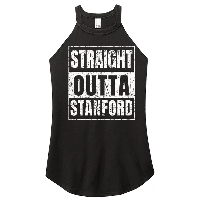 Straight Outta S.T.A.N.F.O.R.D Women’s Perfect Tri Rocker Tank