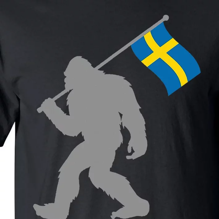 Sverige Or Swedish Flag On Sweden Flag Tall T-Shirt