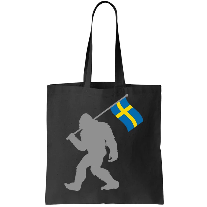 Sverige Or Swedish Flag On Sweden Flag Tote Bag