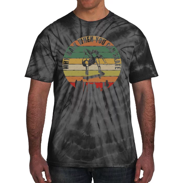 Skateboarder Outfit Skateboard Clothes Skater Skate Stuff Tie-Dye T-Shirt