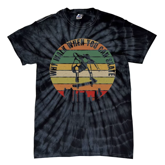 Skateboarder Outfit Skateboard Clothes Skater Skate Stuff Tie-Dye T-Shirt