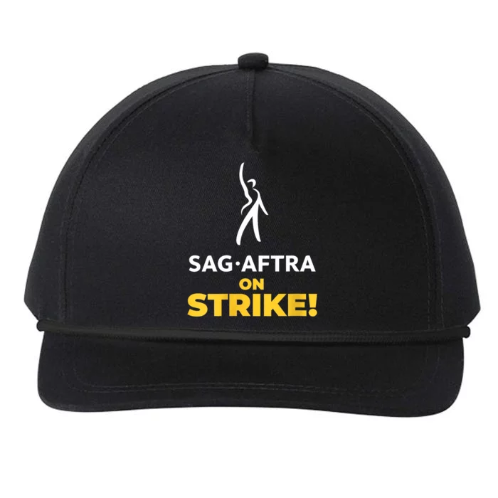 SAG_AFTRA On Strike Stand With SAG_AFTRA Snapback Five-Panel Rope Hat