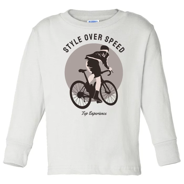 Style Over Speed Toddler Long Sleeve Shirt